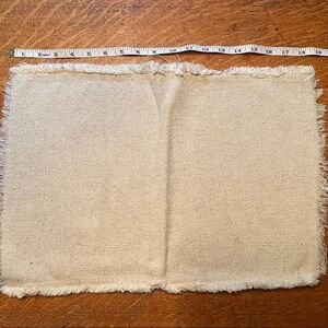 Set of 2 Cream Placemats